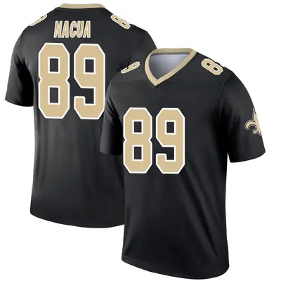 Men's Legend Samson Nacua New Orleans Saints Black Jersey