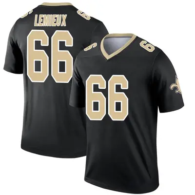 Men's Legend Shane Lemieux New Orleans Saints Black Jersey