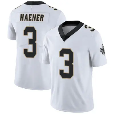 Men's Limited Jake Haener New Orleans Saints White Vapor Untouchable Jersey