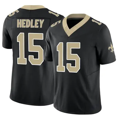 Men's Limited Lou Hedley New Orleans Saints Black Vapor F.U.S.E. Jersey