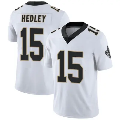 Men's Limited Lou Hedley New Orleans Saints White Vapor Untouchable Jersey