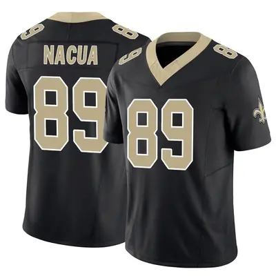 Men's Limited Samson Nacua New Orleans Saints Black Vapor F.U.S.E. Jersey
