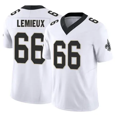 Men's Limited Shane Lemieux New Orleans Saints White Vapor F.U.S.E. Jersey