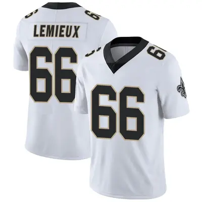 Men's Limited Shane Lemieux New Orleans Saints White Vapor Untouchable Jersey