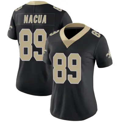 Women's Limited Samson Nacua New Orleans Saints Black Team Color Vapor Untouchable Jersey