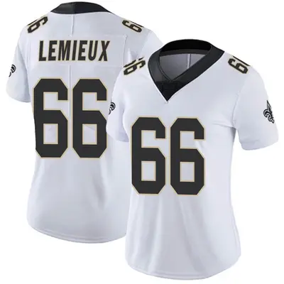 Women's Limited Shane Lemieux New Orleans Saints White Vapor Untouchable Jersey
