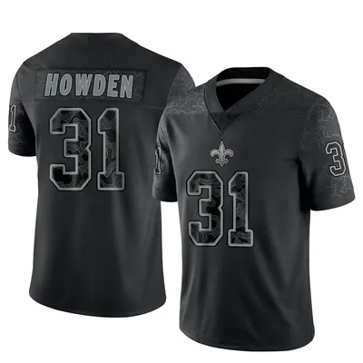 Youth Limited Jordan Howden New Orleans Saints Black Reflective Jersey